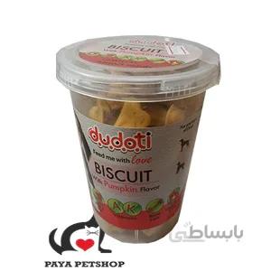 تشويقی بيسکويتی سگ 150 گرمی برند دودوتی Dudoti