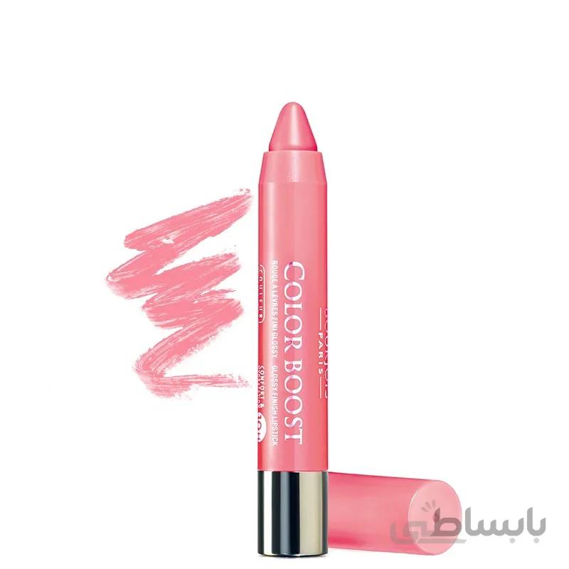 رژ لب مدادی بورژوآ مدل Color Boost شماره04 ا Bourjois Color Boost 04 Lipstick Pen