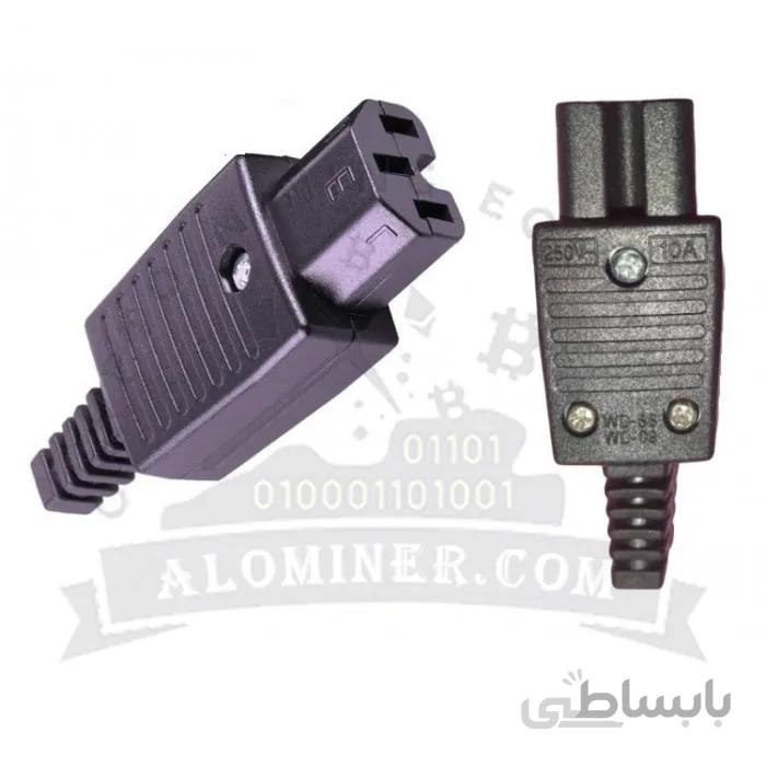 سوکت کابل پاور 10 آمپر