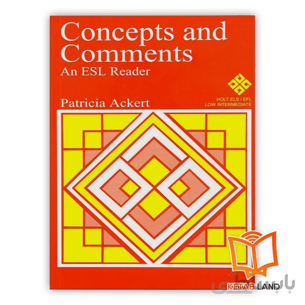 کتاب Concepts and Comments