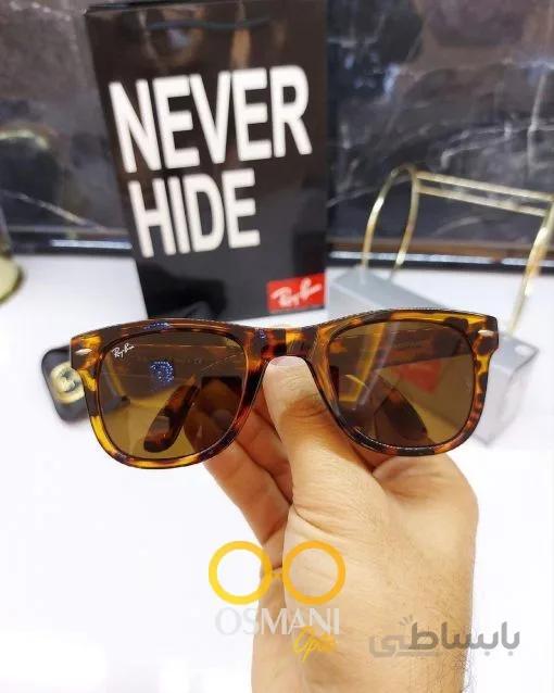 عینک آفتابی زنانه و مردانه ری بن مدل Ray Ban RB4105 WAYFARER FOLDING
