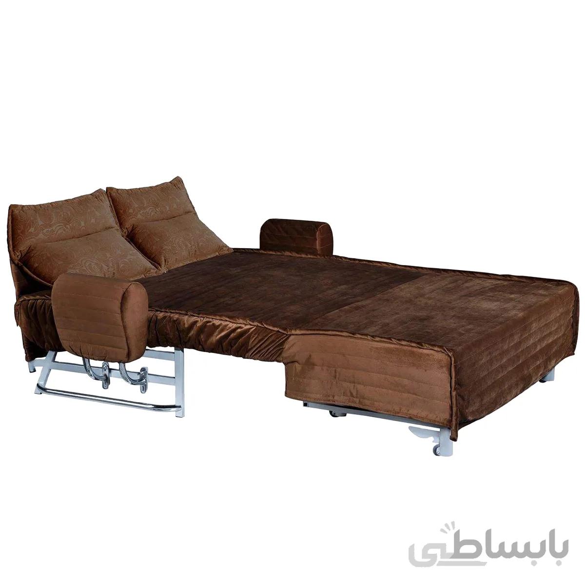 مبل تختخواب شو دونفره پانیز دسته متکایی