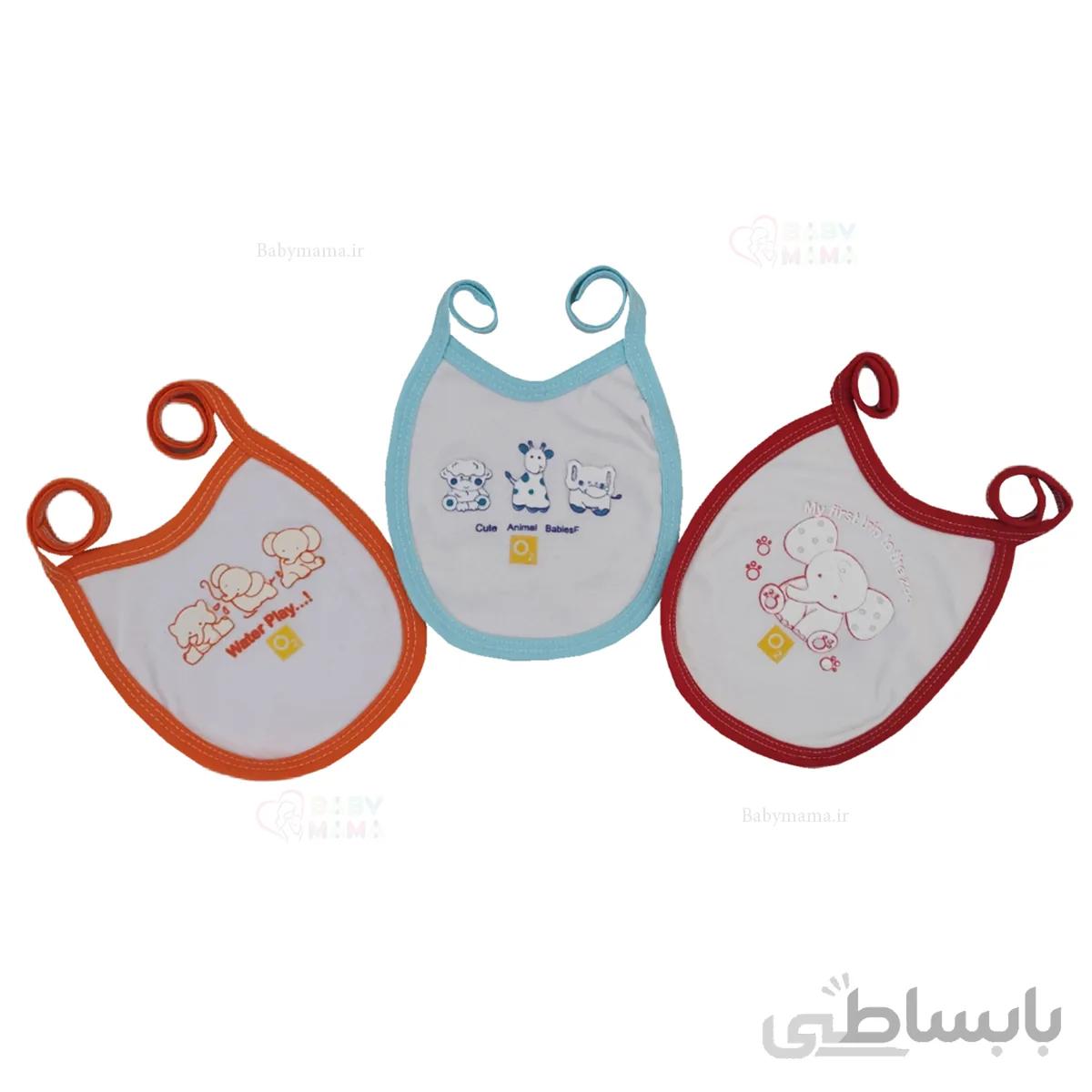 پیش بند chicco پفکی خرس کد 10766