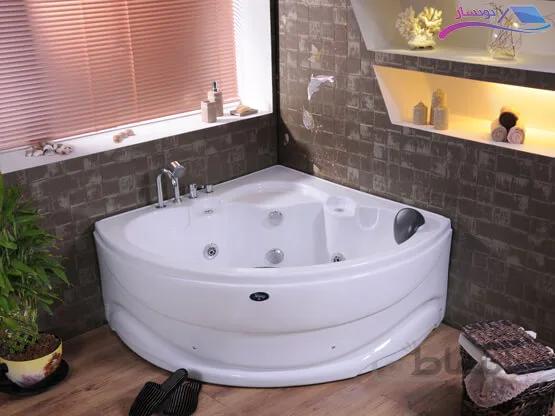 وان و جکوزی شاینی مدل N-JA013 ا ابعاد:130x130x56 سانتی متر
