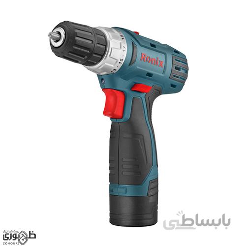 دریل پیچگوشتی شارژی 12 ولت رونیکس مدل 8012C ا Ronix 8012C ِCordless screw driver