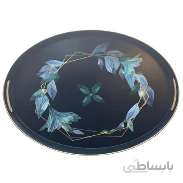 سینی بیضی طرح دار کد 772