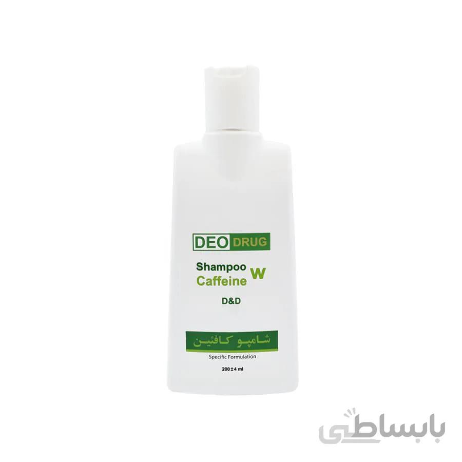 شامپو کافئین مخصوص بانوان 200 میل دئودراگ ا DEO-DRUG-SHAMPOO-CAFFEINE-DD-200-MIL
