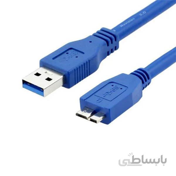 کابل هارد اکسترنال USB 3 به طول ۱.۵ متر درجه یک