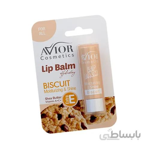 بالم لب اویور مدل بیسکویت و ویتامینه Avior