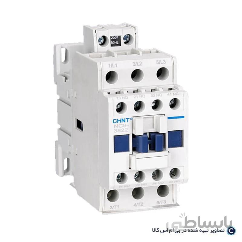 کنتاکتور سه فاز چینت Chint با بوبین 220 ولت ا Chint Contactor - Model 3PH