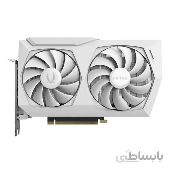 کارت گرافیک زوتاک GAMING GeForce RTX3060 Ti AMP White Edition LHR