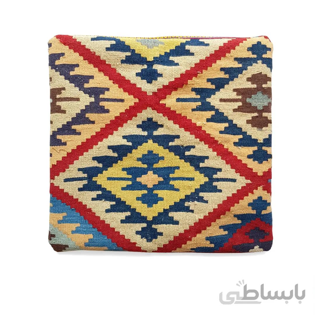 کوسن گلیمی قشقایی - 40×40 سانتی