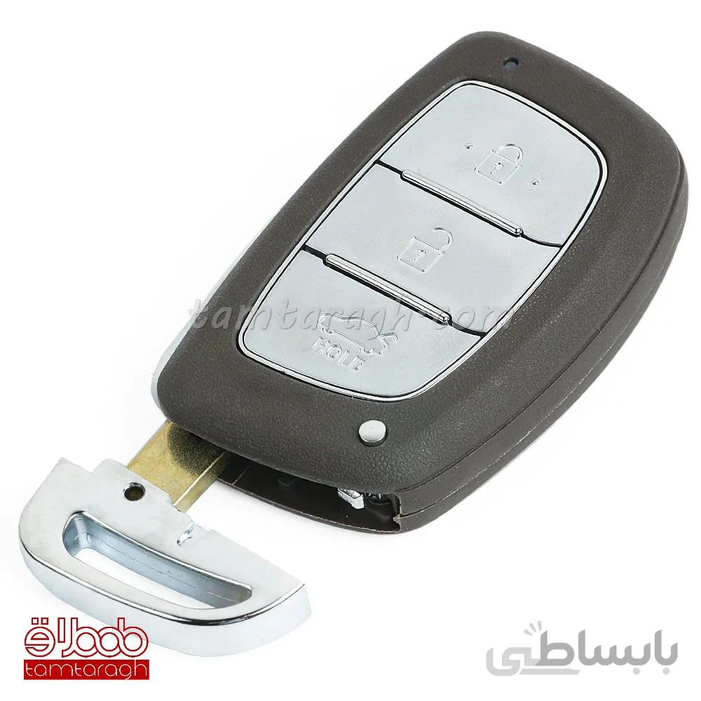 قاب ریموت فابریک سه دکمه هیوندا توسان مدل 2016 ، 2017 ، 2018