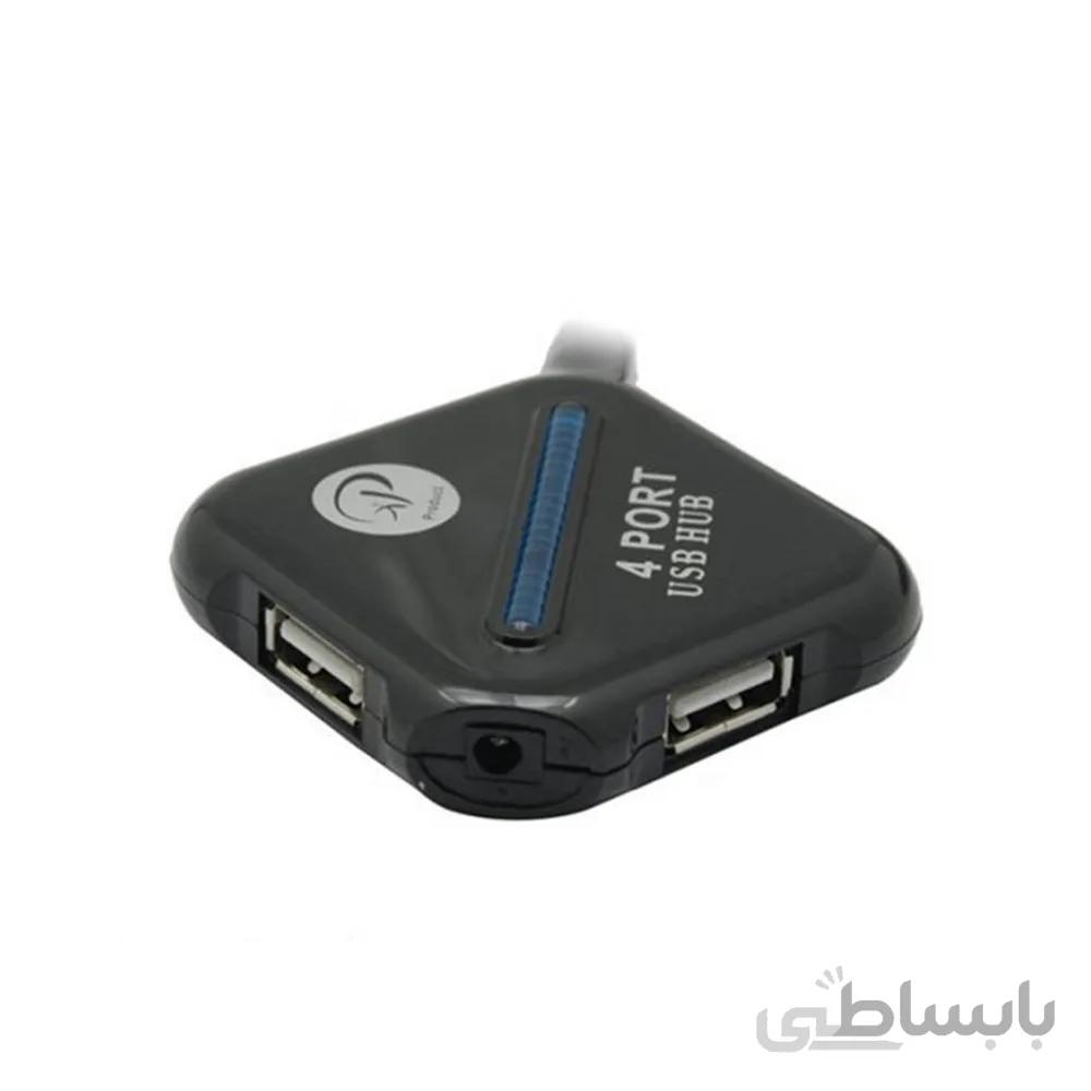هاب ۴ پورت USB 2.0 ایکس پی پروداکت مدل XP-H804C