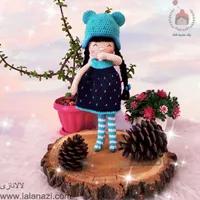 عروسک بافتنی دختر السی ( کد 60238 )