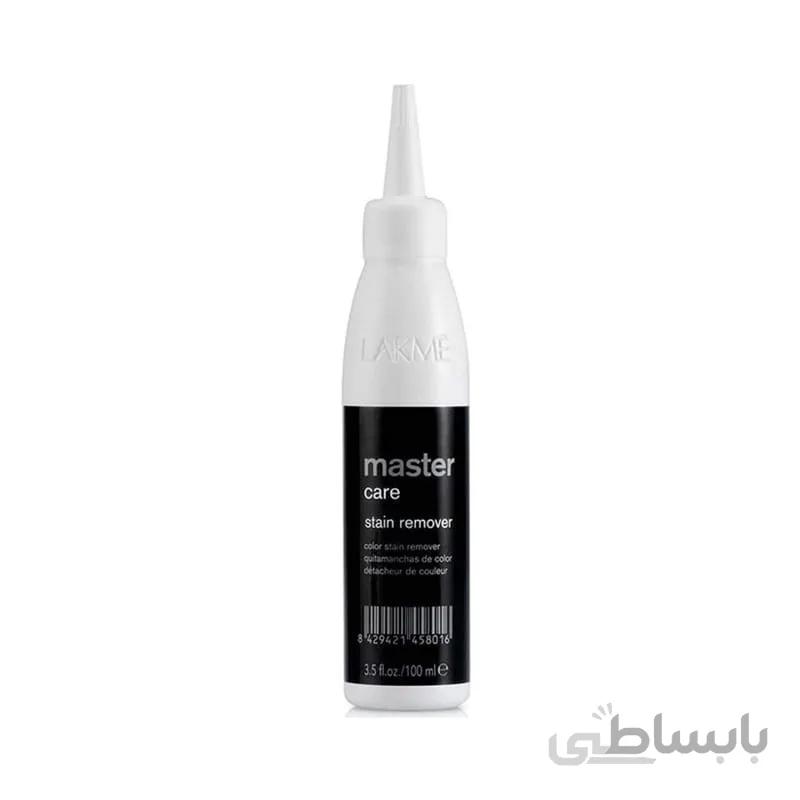 محلول پاک کننده رنگ مو از پوست مستر لاکمه Lakme Master Care Stain Remover 100ml