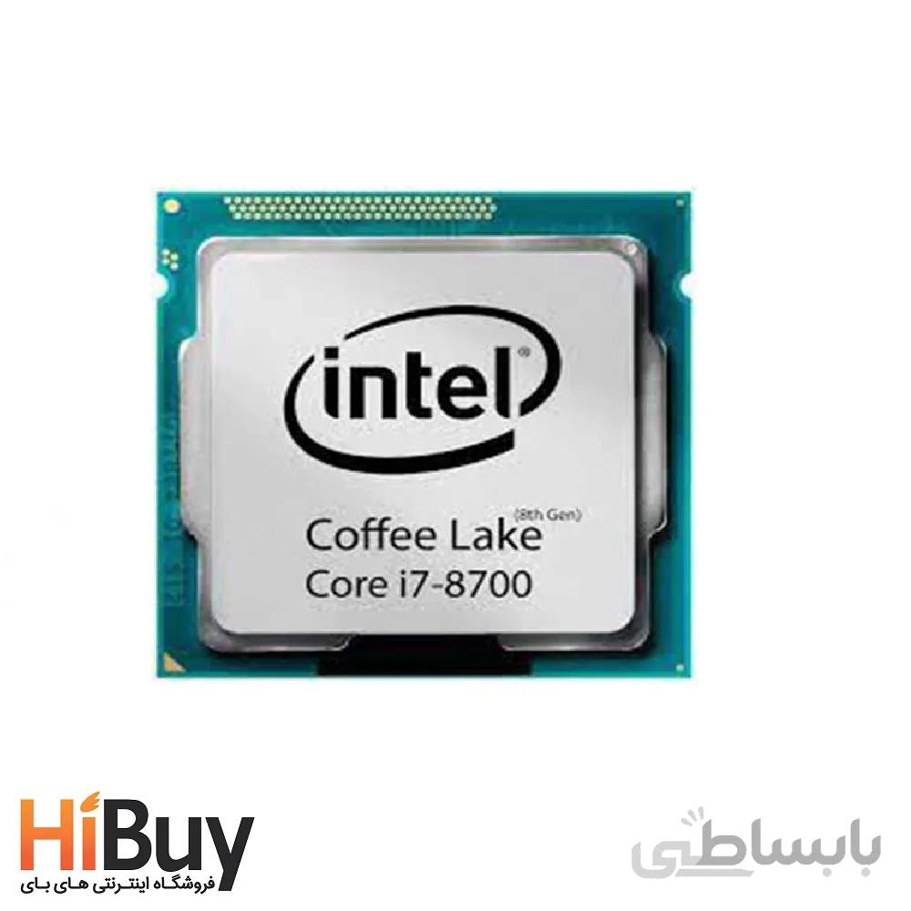پردازنده اینتل بدون باکس مدل Core i7-8700T فرکانس 2.40 گیگاهرتز ا Intel Core i7-8700T 2.40GHz LGA 1151 Coffee Lake TRAY CPU