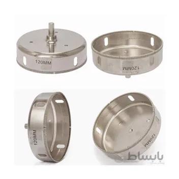 گرد بر سرامیک و شیشه 120 میلیمتر ا Hole Saw Diamon 120 mm