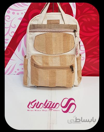کد 911 کوله پشتی دخترانه کنفی
