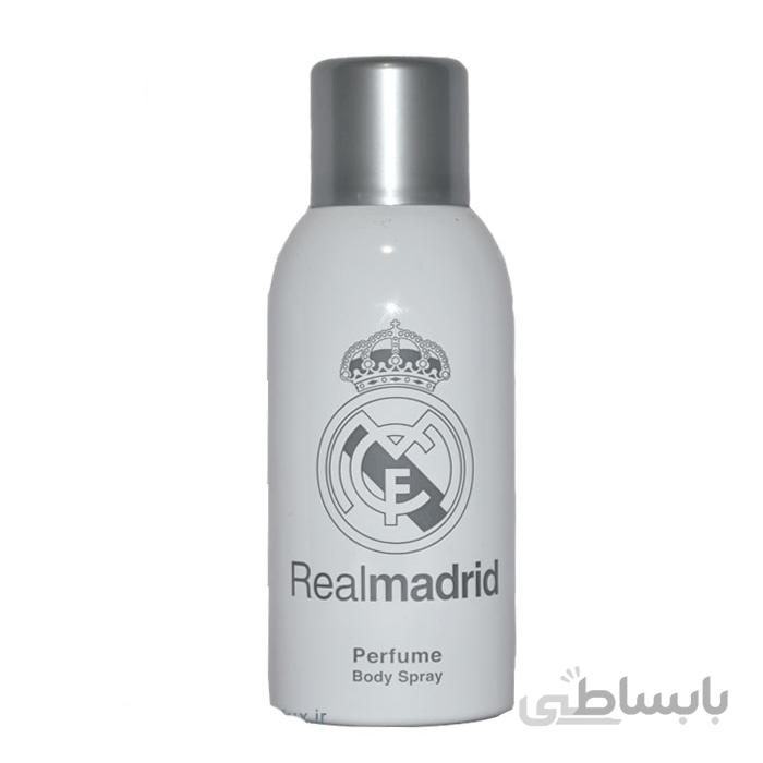 بادی اسپری پسرانه ایر-وال مدل Real Madrid حجم ۱۵۰ میلی لیتر
