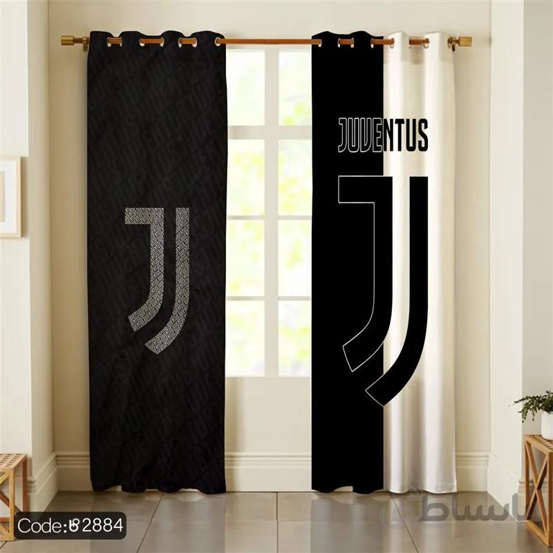 پرده پانچی کد318لوگوی تیم یوونتوس