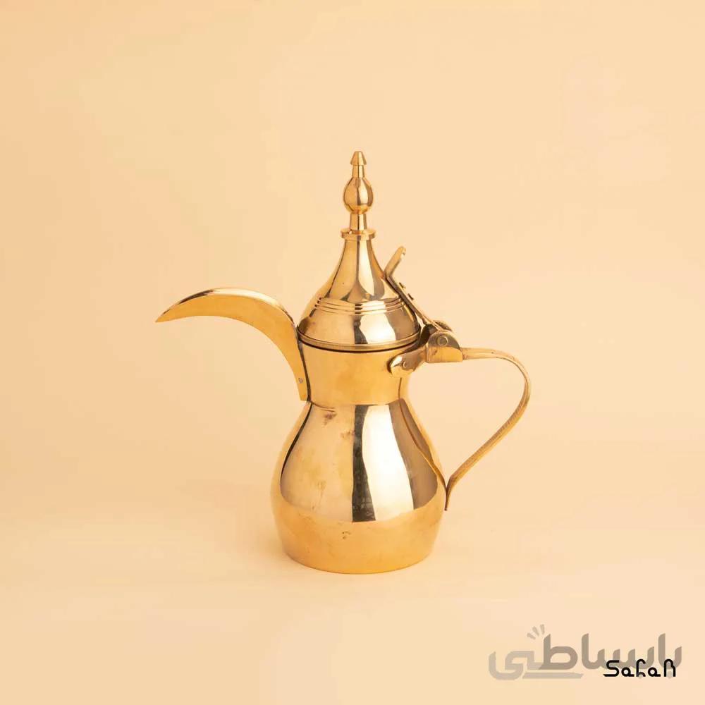 دله برنجی طلایی مدل بغدادی سایز 2