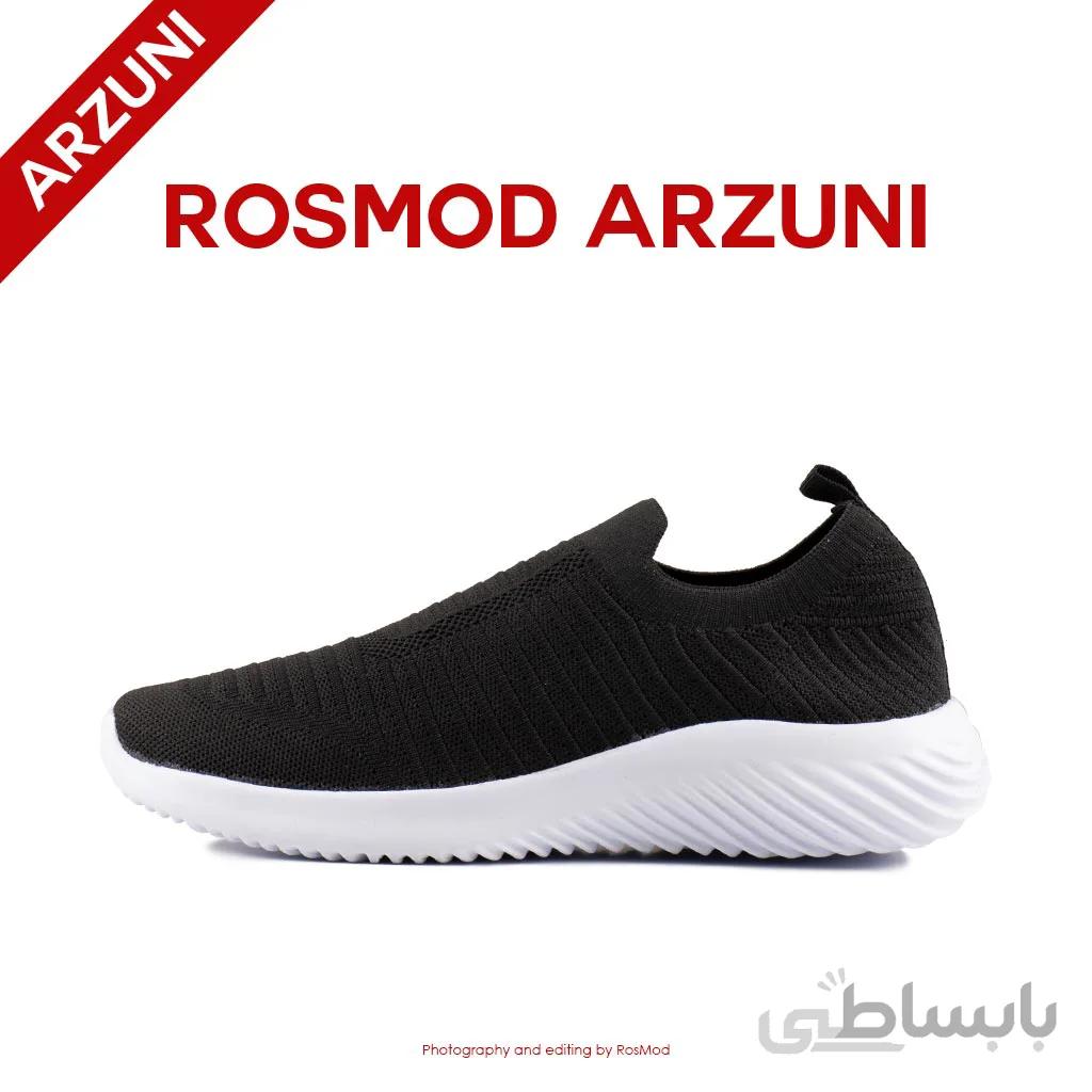 کفش راحتی اسکچرز مشکی لژ سفید