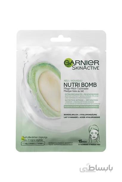 ماسک ورقه ای شیر گارنیر Garnier Nutri Bomb Milky Sheet Mask