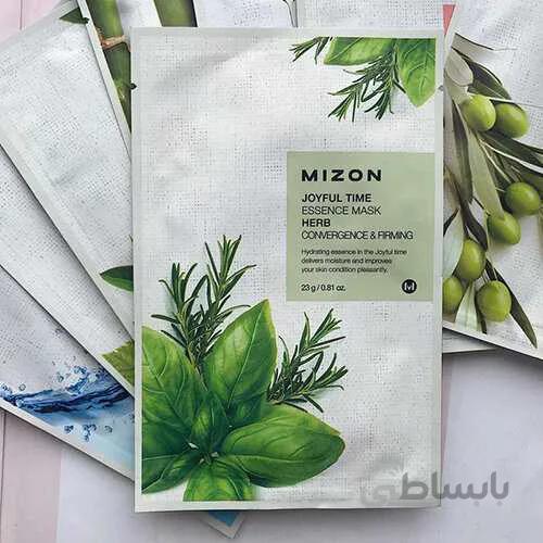 ماسک ورقه ای هرب میزون (mizon herb mask )