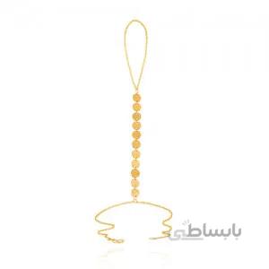 تمیمه طلا طرح پولکی کد LT430