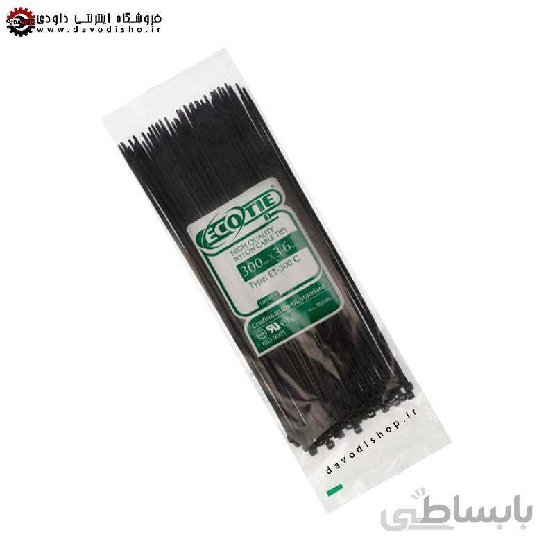 بست پلاستیکی ۳۰۰ سانتی متر ضخامت ۳.۶ اکوتای - (ECOTIE)