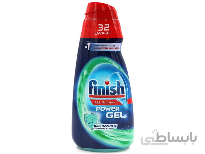 ژل ماشین ظرفشویی همه کاره فینیش مدل POWER GEL