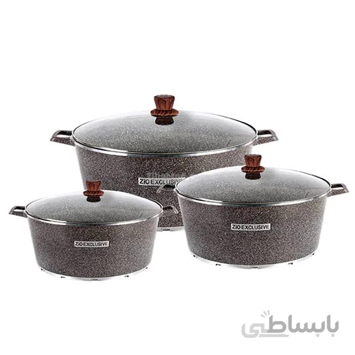 سرویس قابلمه گرانیتی زیوzio مدل Z 8410 40