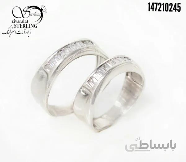 حلقه ست نقره کد: 3208