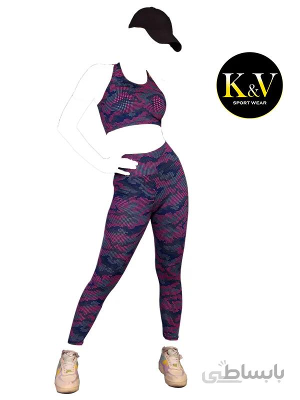 ست نیم تنه شلوار چریکی زنانه کد 05 ا Womens guerrilla pants bust set code 05