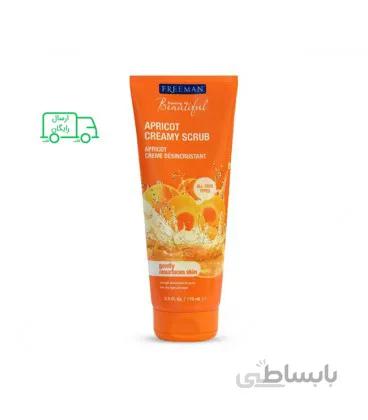 اسکراب کرمی زردآلو ضد لک فریمن ا FREEMAN APRICOT CREAMY SCRUB