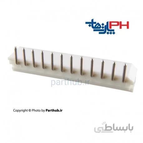 کانکتور پین گرد (5264) نر 12 پین 2.5mm نود درجه (RA)