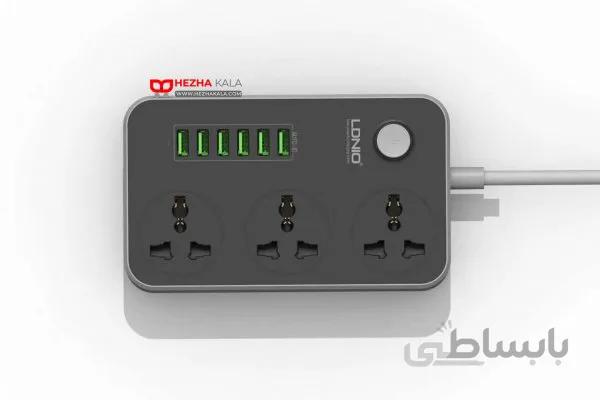 سه راهی برق برند LDNIO ا Power Tee
