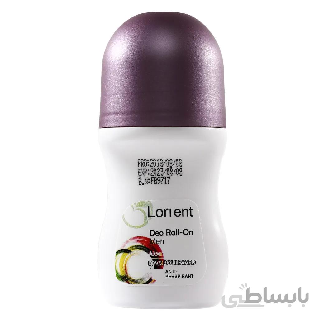 رول ضد تعریق مردانه لورینت رایحه آلوئه ورا 60 میلی لیتری ا Lorient