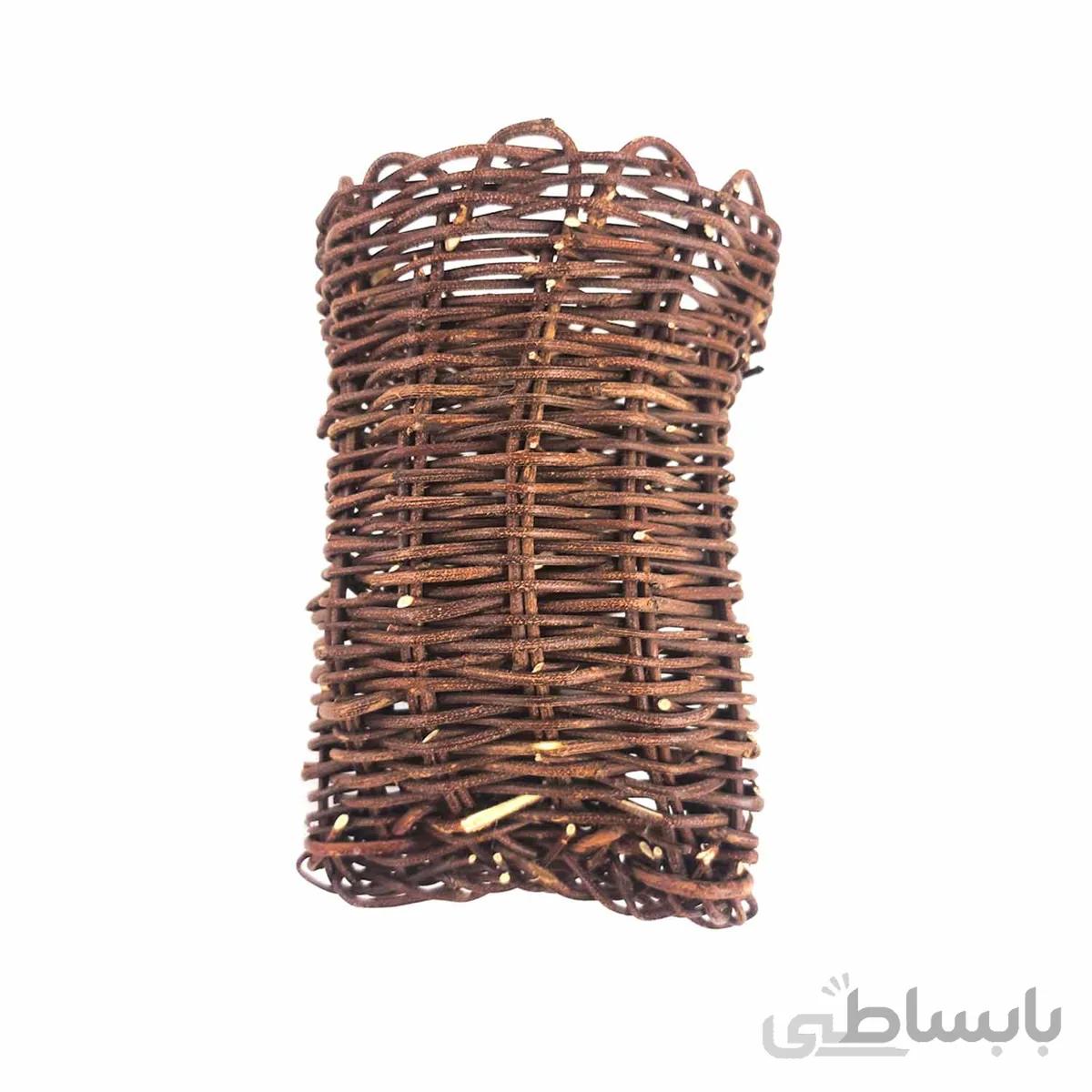 سبد جا قاشقی ارغوان بافی کردستان کد 106