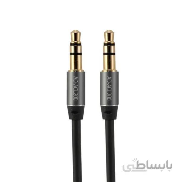 کابل انتقال صدا 3.5 میلی متری دیاموند مدل AD-ACL200 به طول 2 متر ا Diamond AD-ACL200 3.5mm AUX Audio Cable 2m