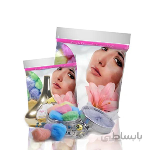 پنبه هیدروفیل توپک رنگی ۱۰۰گرمی