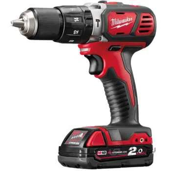دریل پیچ گوشتی چکشی شارژی میلواکی مدل M18 BPD-153 ا Milwaukee M18 BPD-153 Cordless Hammer Drill Driver