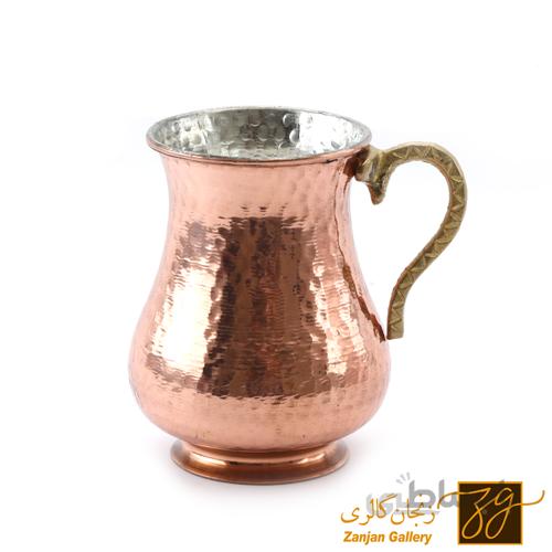 لیوان مسی طرح ترک