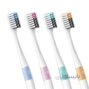بسته 4 عددی مسواک شیائومی مدل دکتر بی ا Xiaomi DR.BEI Bass Toothbrush - Pack Of 4
