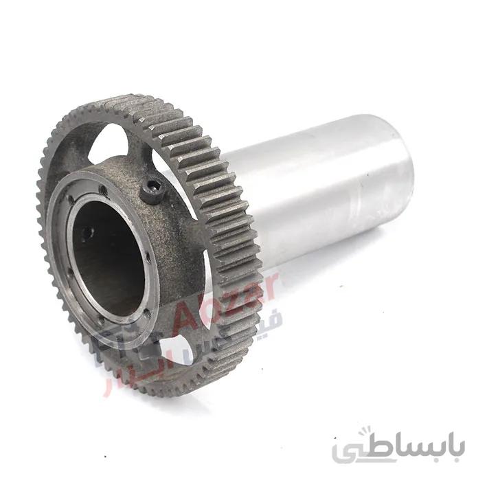 دنده فلایویل حدیده برقی 2 اینچ ا Flywheel gear for tiger head threading machine 2 inch