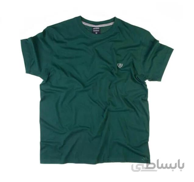 تی شرت مردانه ساده برند BASIC کد TS1043