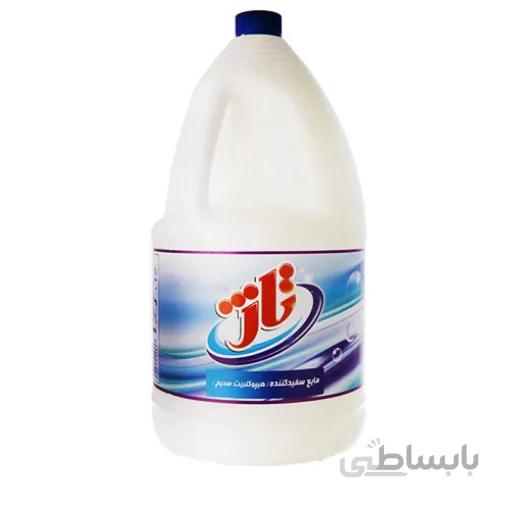 مایع سفید کننده تاژ - 4 کیلوگرمی ا خرید اینترنتی انواع شوینده و محصولات تاژ