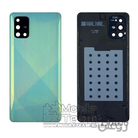 درب پشت سامسونگ BACK DOOR SAMSUNG A71-A715 BLUE ORG 100%