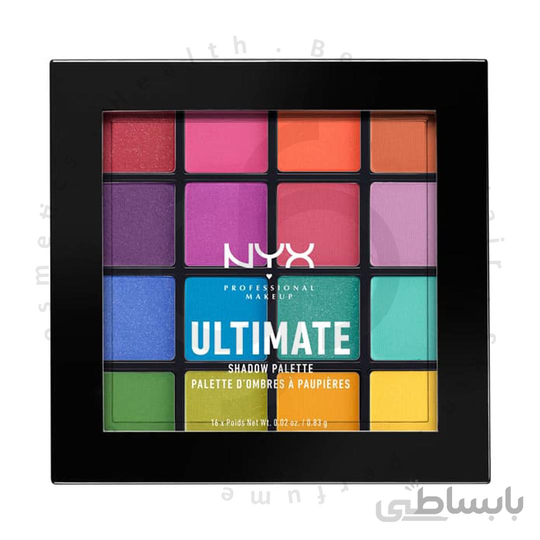 سایه چشم ۱۶ رنگ نیکس مدل Ultimate